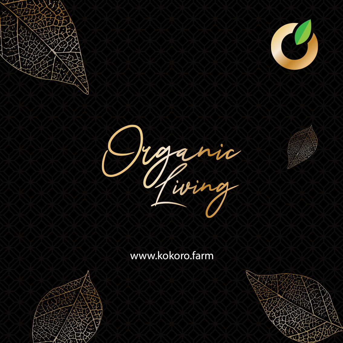kokoro organic living tagline branding