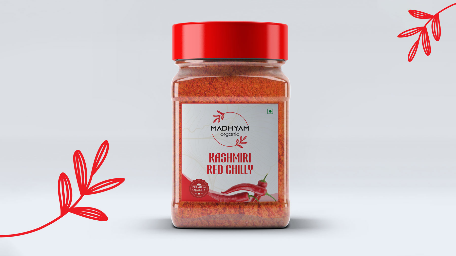 Indian Spices Packaging Design
