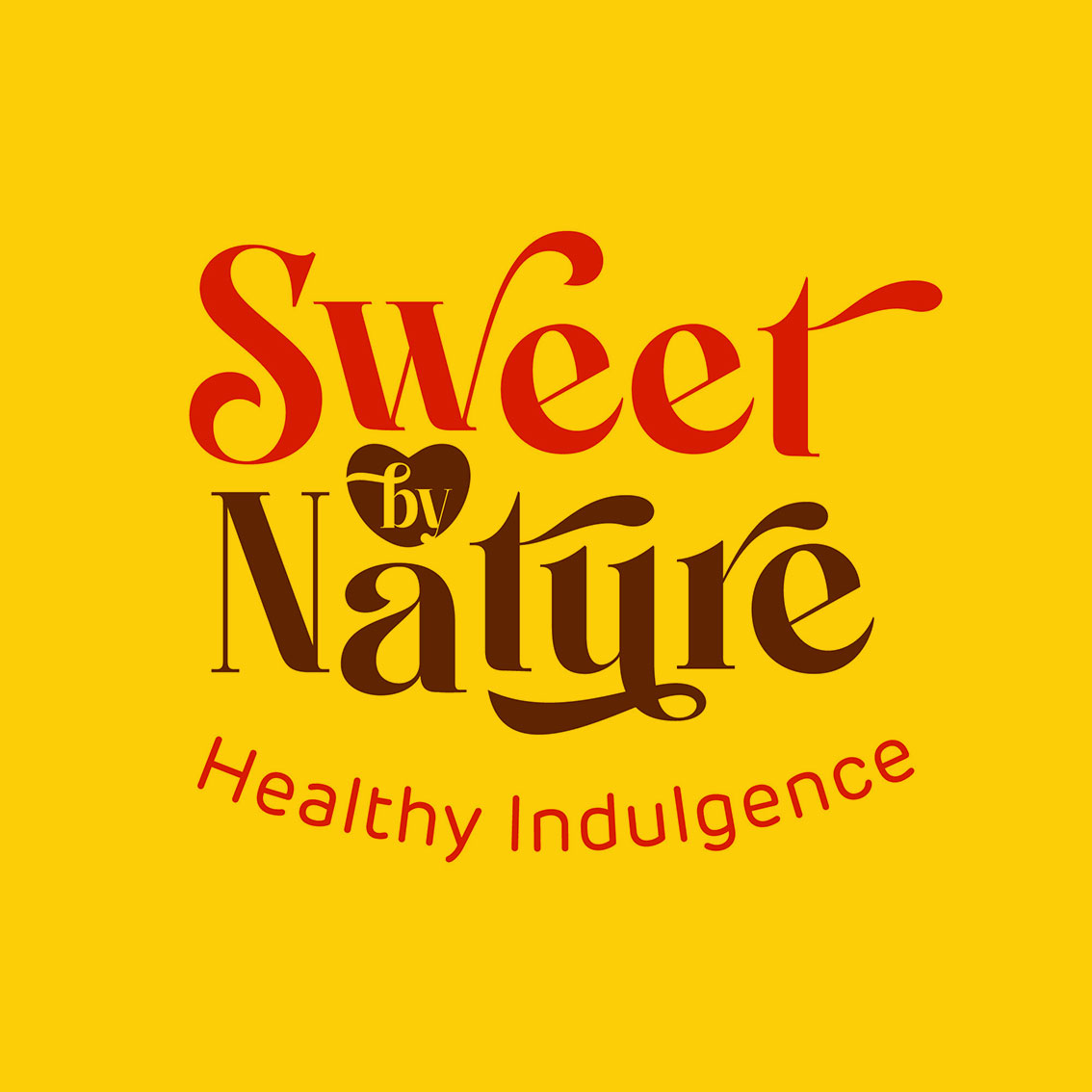 Sweet by Nature yellow Logo design