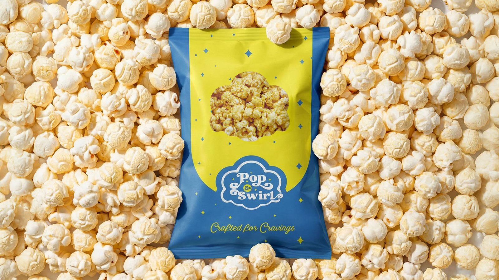 popcorn pouch packaging design