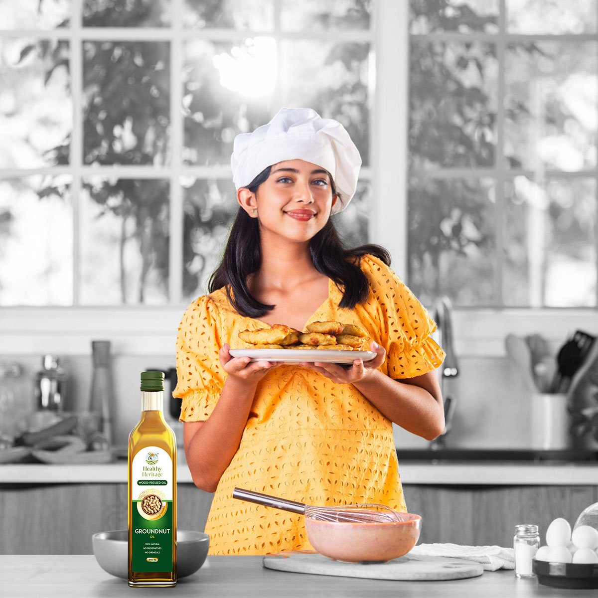 Healthy Heritage kitchen girl